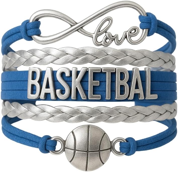 Infinity Collection - Basketball Bracelet Gift for Team and Players - Image 1